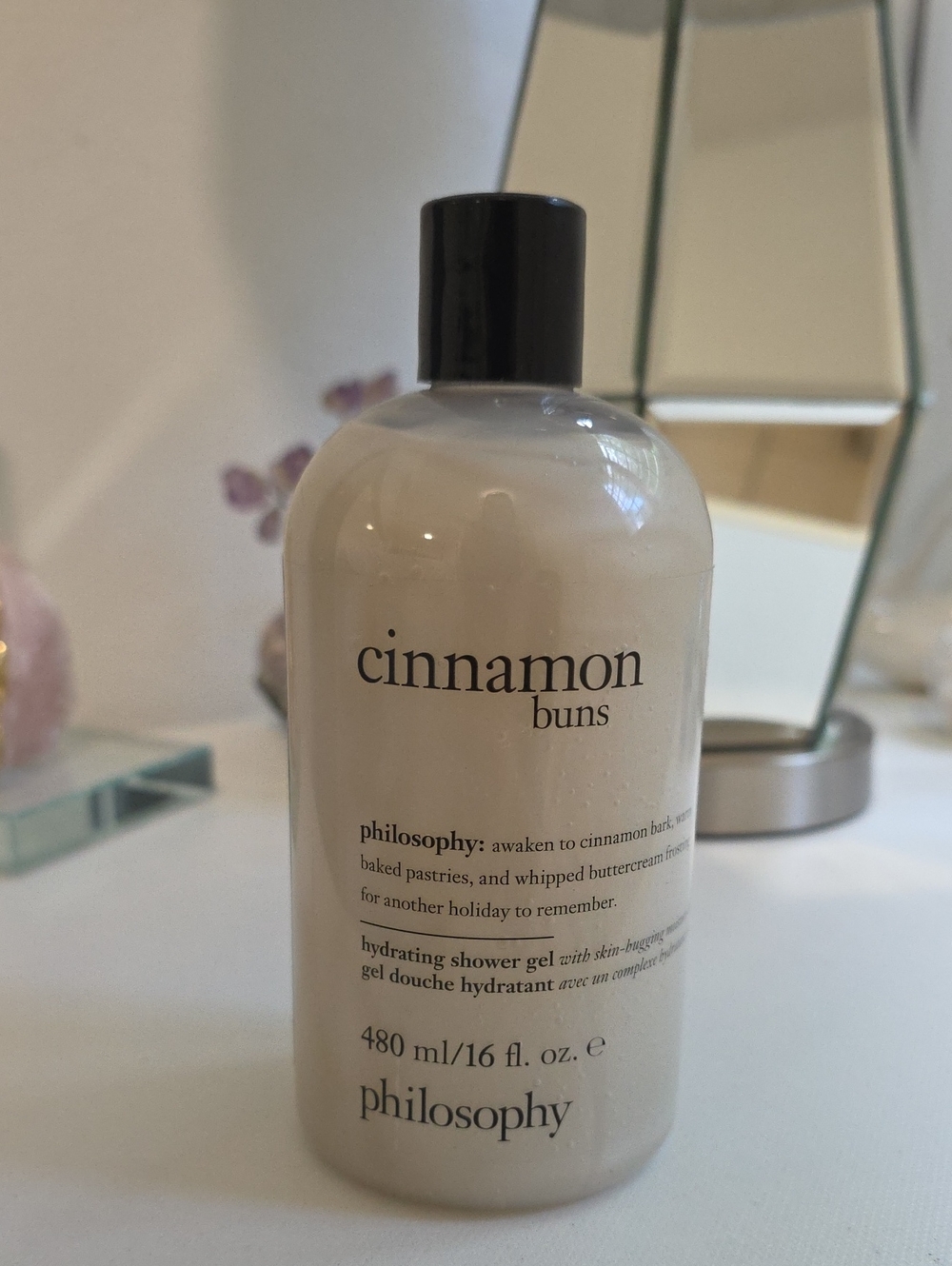 NEW Philosophy Cinnamon Buns Shampoo Shower Gel & Bubble Bath 16 oz.